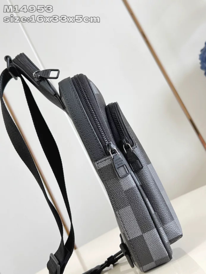 AVENUE SLINGBAG BLACK DAMOFLAGE BLACK CANVAS M14953 – LW412