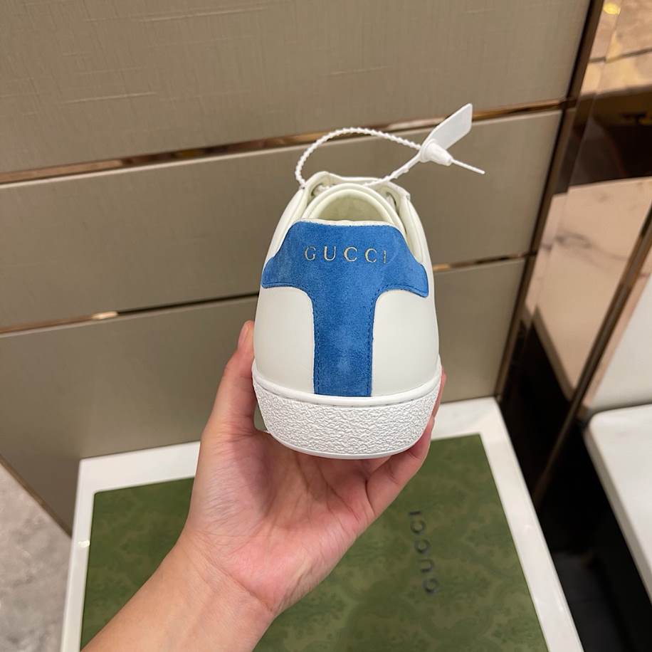 Gucci Ace Blue Interlocking Sneakers – GCC228