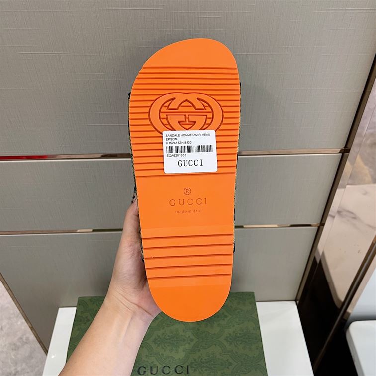 GUCCI MEN’S SLIDE SANDAL WITH STRAPS – GSL032