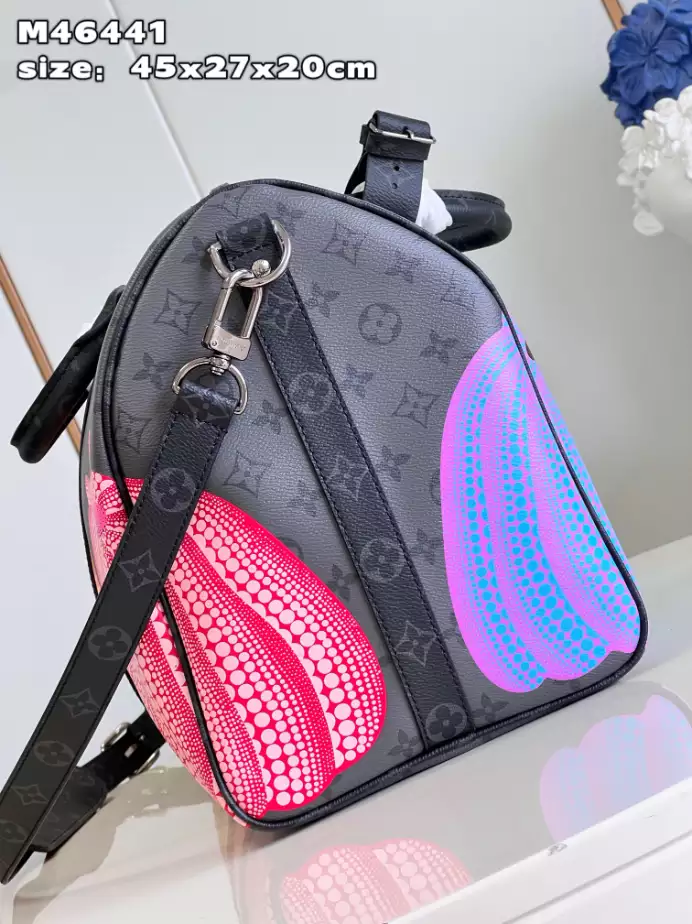 X YAYOI KUSAMA KEEPALL 45 M46441 – LW363
