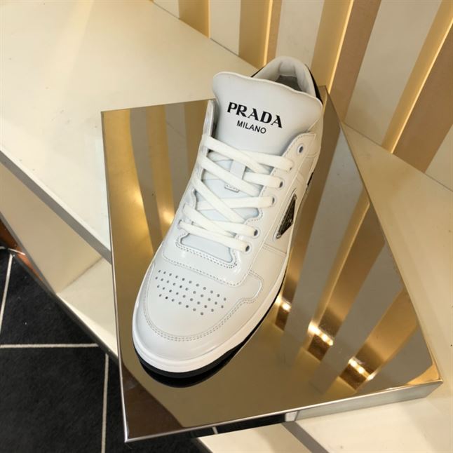 PRADA DOWNTOWN LEATHER SNEAKERS – PRS053