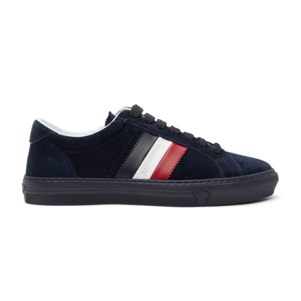 MONCLER NAVY SUEDE NEW MONACO SNEAKERS – MCS010