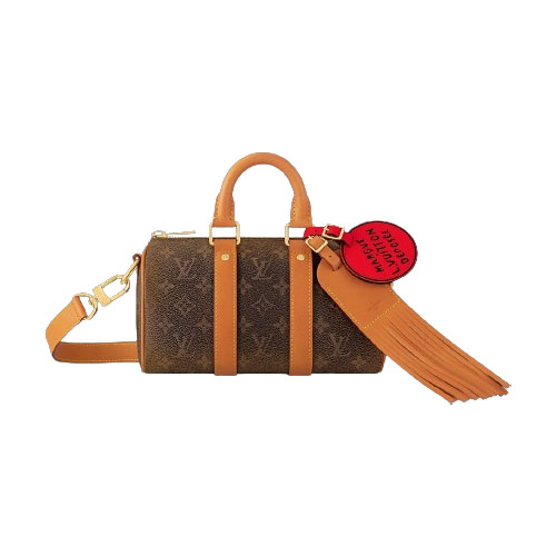 Louis Vuitton Keepall Bandoulière 25 Bag Gold – LW130