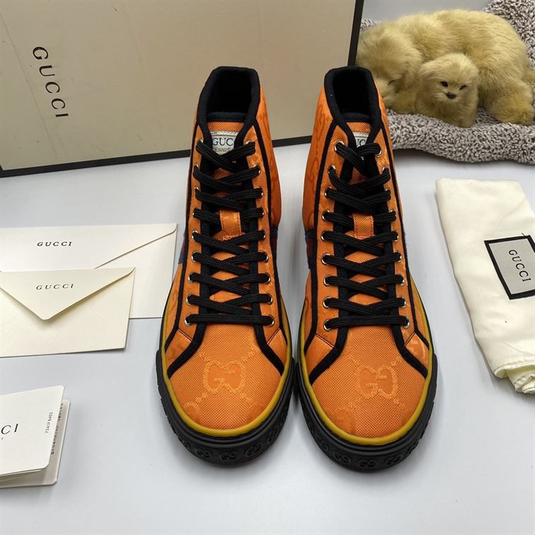 GUCCI OFF THE GRID HIGH TOP ORANGE – GCC049