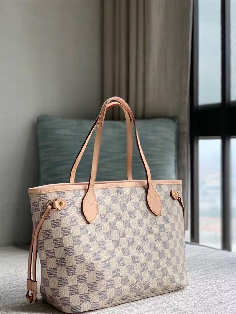 LOUIS VUITTON NEVERFULL PM DAMIER AZUR CANVAS – LW129