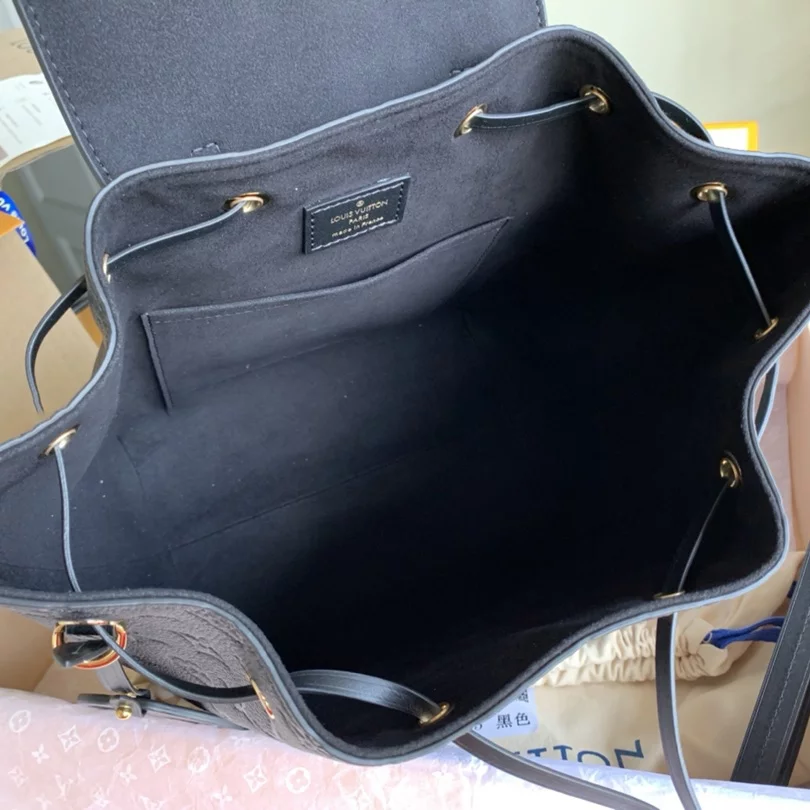 MONTSOURIS BACKPACK BLACK MONOGRAM EMPREINTE M45205 – LW346