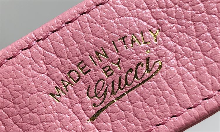 GUCCI APHRODITE SMALL SHOULDER BAG IN LIGHT PINK LEATHER – GB42