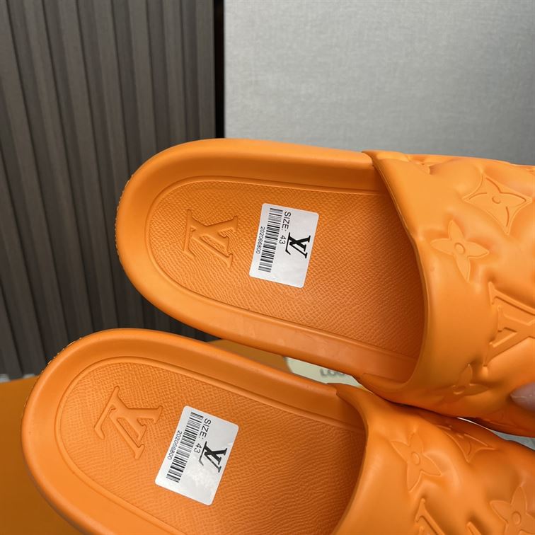 LOUIS VUITTON WATERFRONT MULE ORANGE – LVSD041