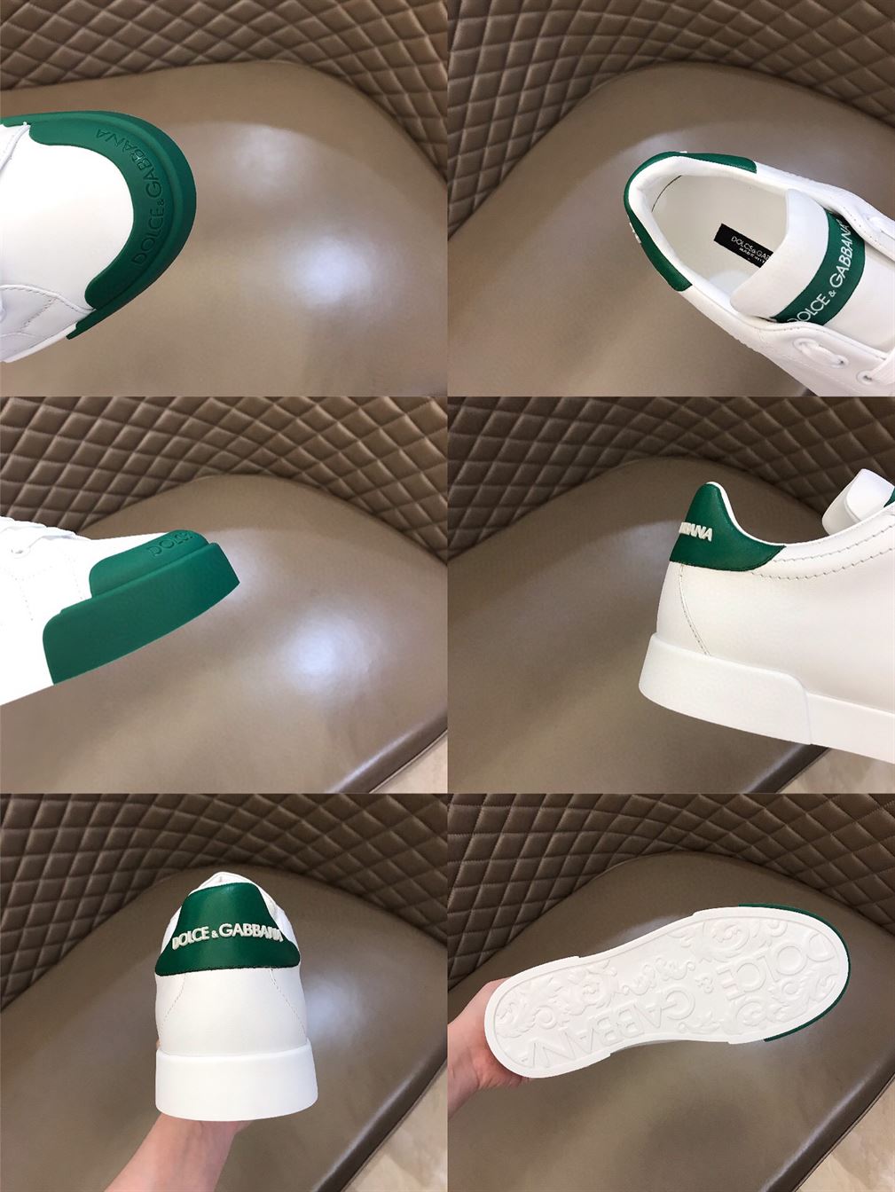 DOLCE & GABBANA PORTOFINO LOW-TOP SNEAKERS – DG010