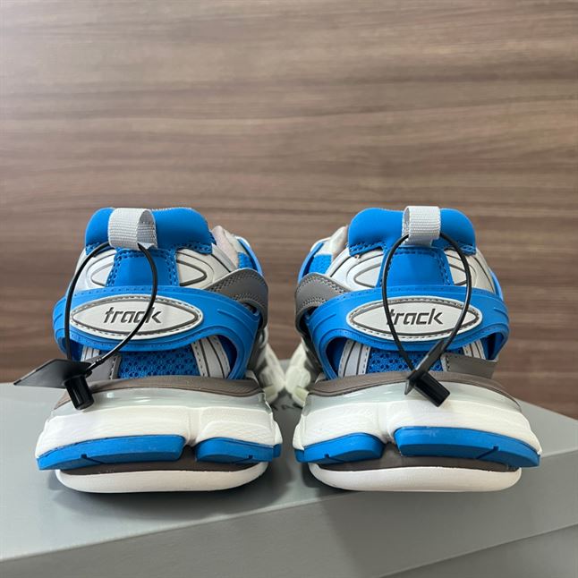 BALENCIAGA TRACK SNEAKER IN BLUE BROWN – BLA089