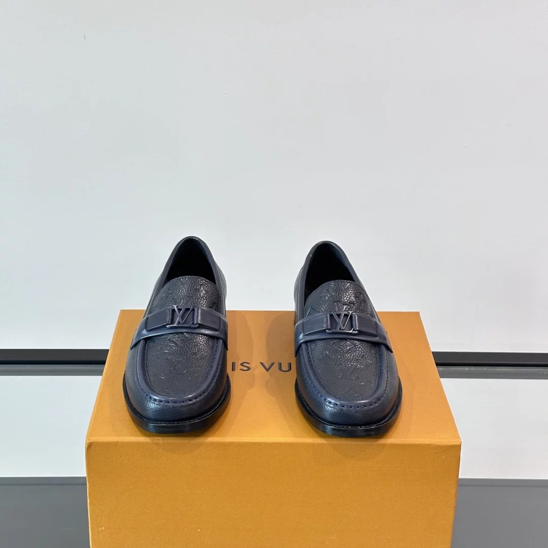 MAJOR LOAFERS IN NAVY BLUE – VL041