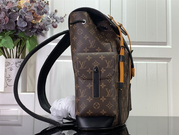 LOUIS VUITTON CHRISTOPHER PM MONOGRAM MACASSAR – LVB054