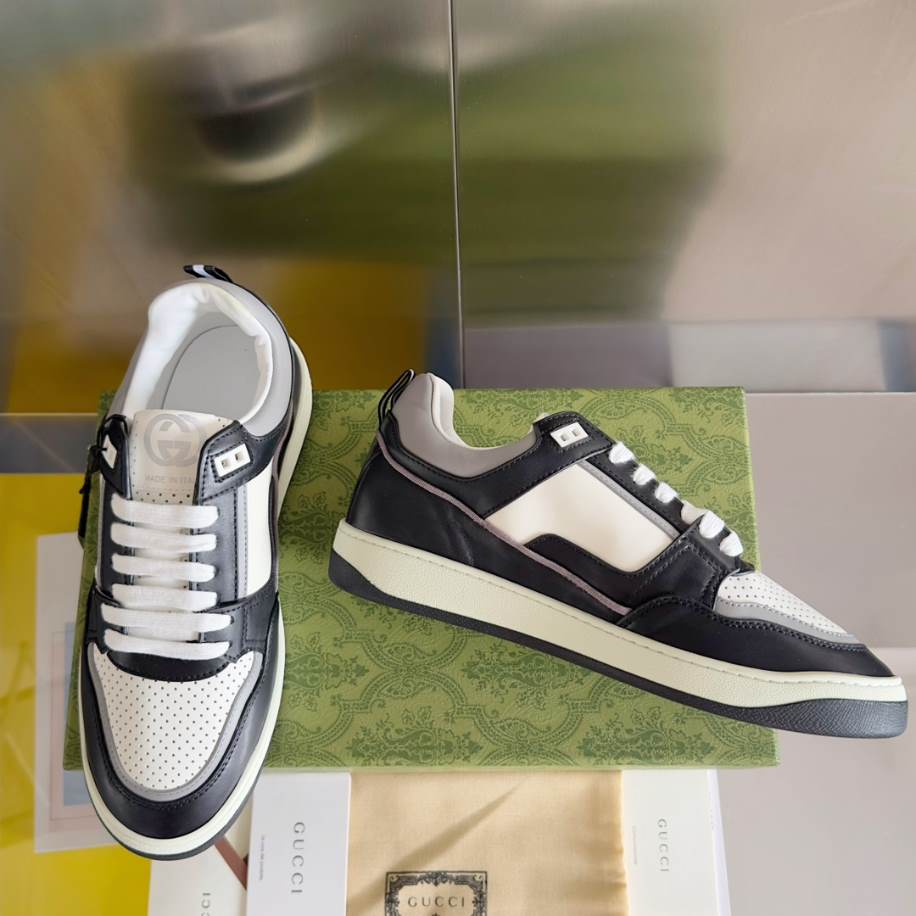 Gucci Basket Grey White Sneakers – GCC222