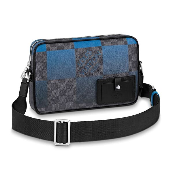 LOUIS VUITTON ALPHA MESSENGER DAMIER GRAPHITE GIANT BLUE – LVB044