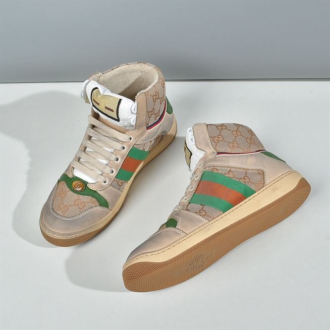 GUCCI SCREENER GG HIGH TOP SNEAKERS – GCC061