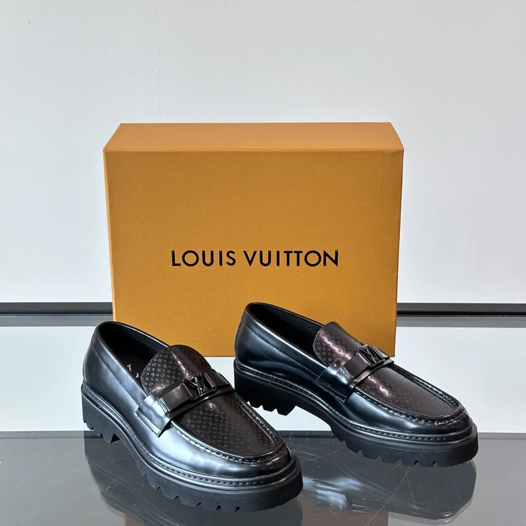 MAJOR LOAFERS BLACK LEATHER – VL042