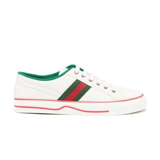 GUCCI TENNIS 1977 SNEAKER IN WHITE LEATHER – GCC060