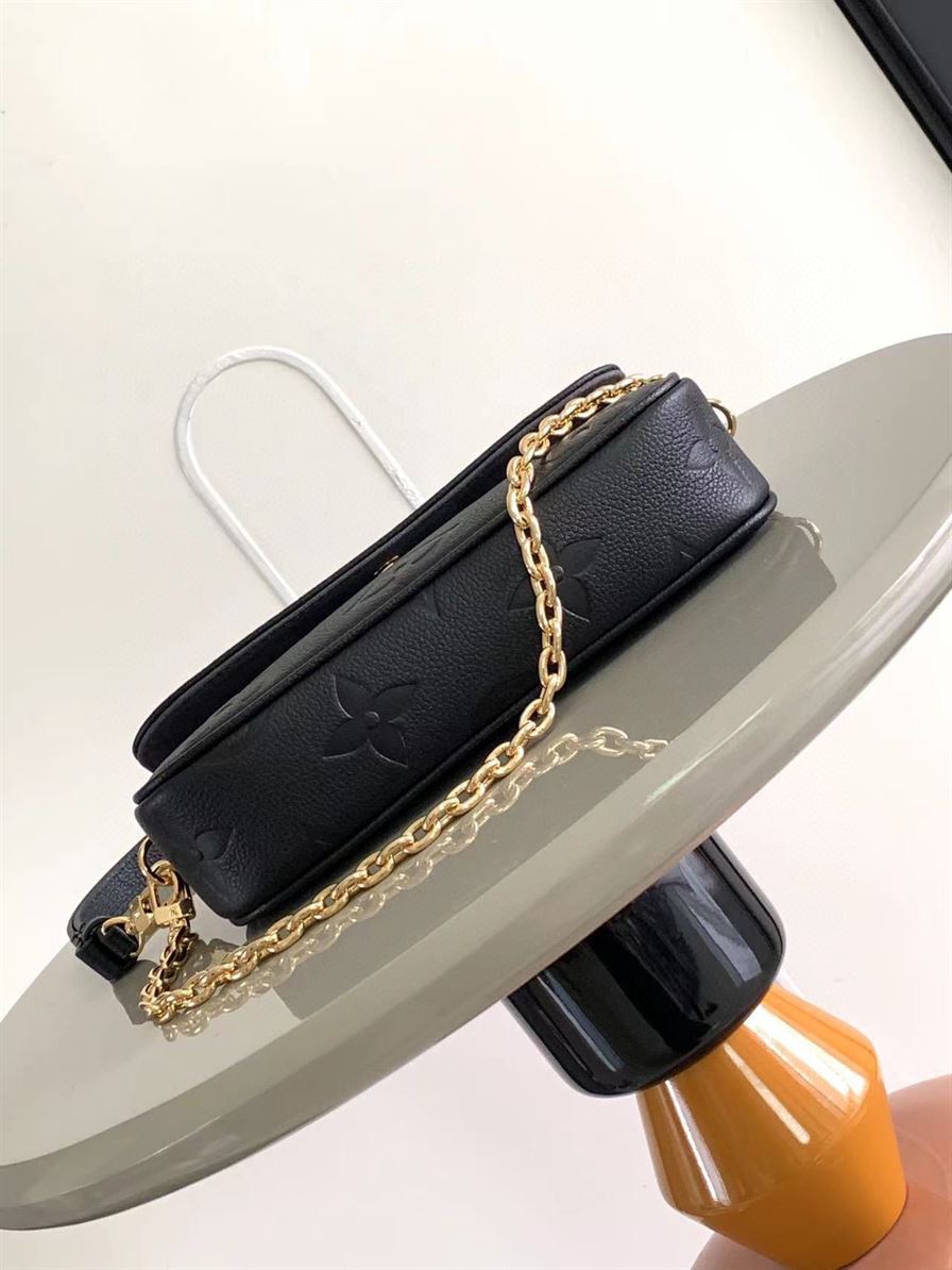 LOUIS VUITTON WALLET ON CHAIN IVY MONOGRAM EMPREINTE LEATHER – LW036