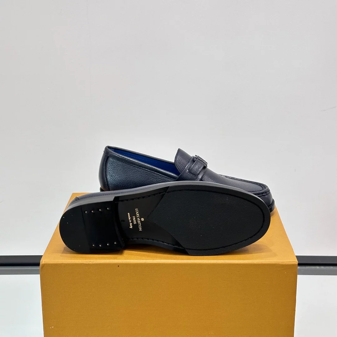 MAJOR LOAFERS IN NAVY BLUE – VL052