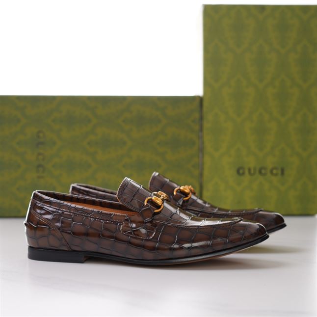 GUCCI JORDAAN CROCODILE LOAFER – GL014