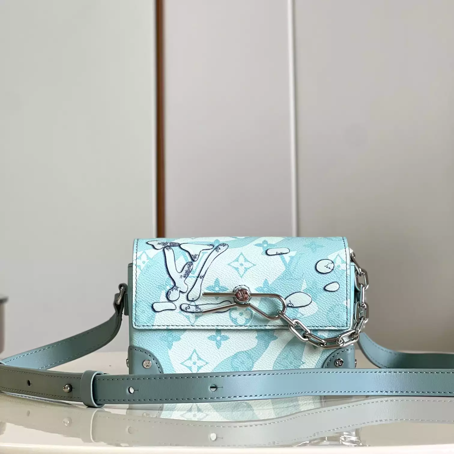 Steamer Wearable Wallet Monogram Aquagarden M22637 – LW242