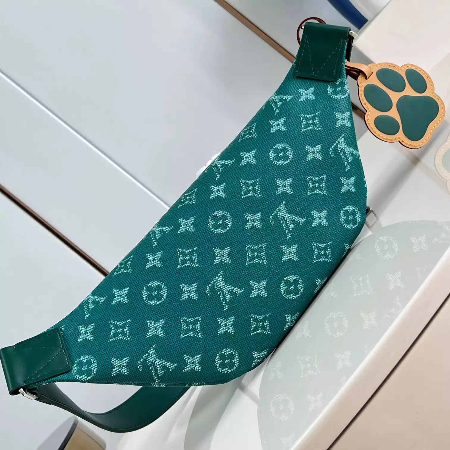 Rush Bag Green Monogram Eclipse M12867 – LW224