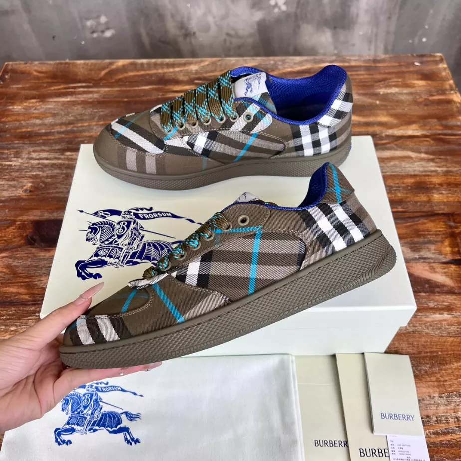 BURBERRY CHECK TERRACE SNEAKERS – BBR070