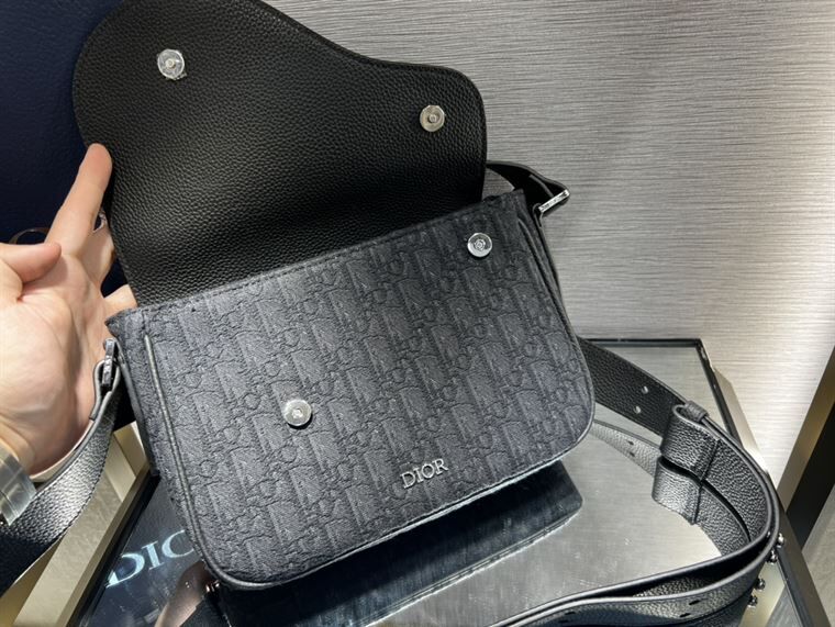 DIOR MINI SADDLE MESSENGER BAG – DIO002