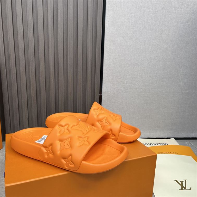 LOUIS VUITTON WATERFRONT MULE ORANGE – LVSD041