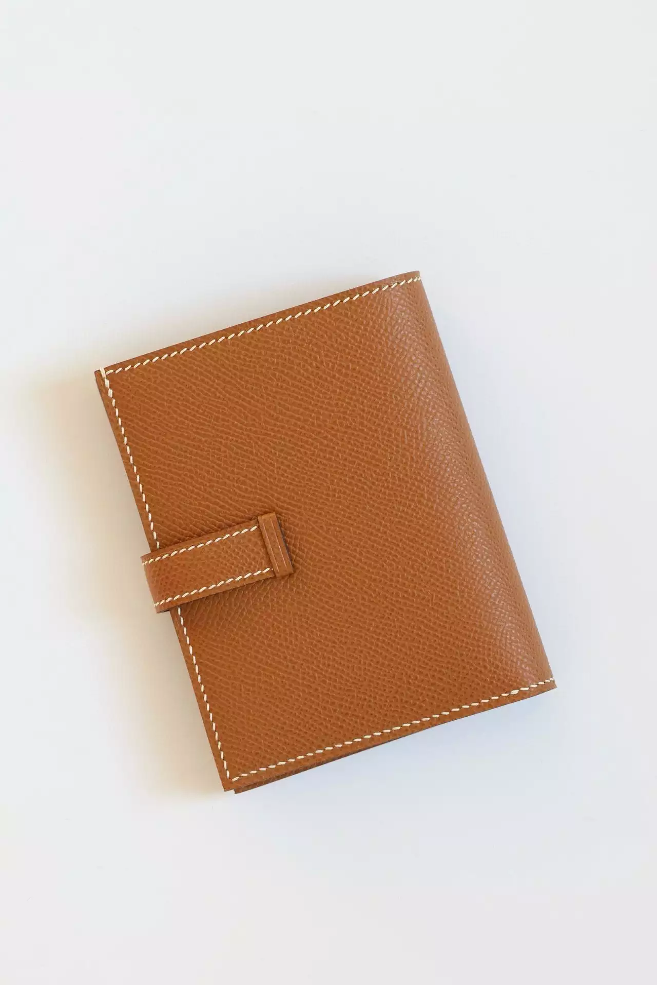 Hermes Bearn Compact Handmade Wallet in Gold Epsom Calfskin – HW152