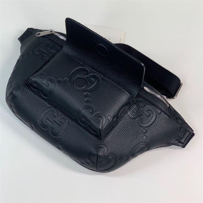 GUCCI JUMBO GG BELT BAG BLACK – BG042