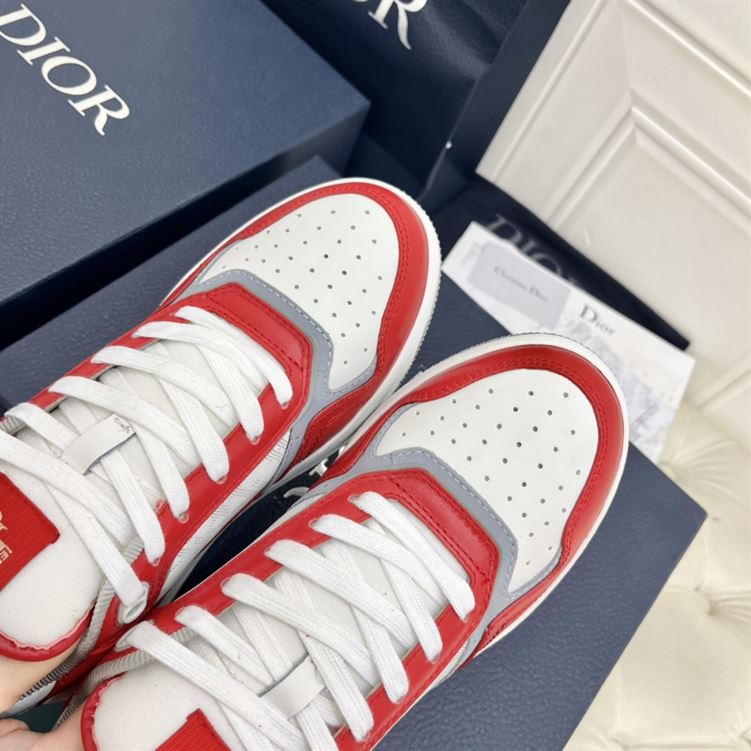 DIOR B27 LOW TOP IN RED – DO138