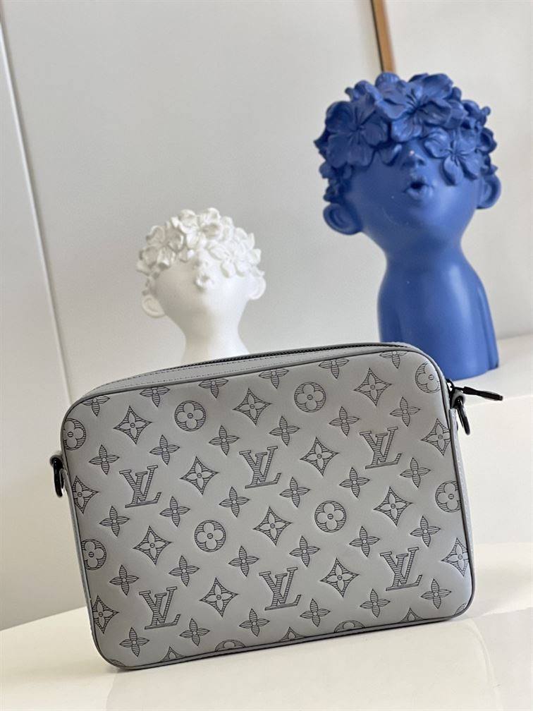 LOUIS VUITTON DUO MESSENGER BAG IN ANTHRACITE GREY – LVB002