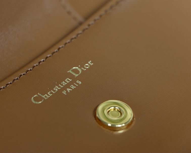 DIOR AUTHENTICATED AVENUE HANDBAG LEATHER BROWN – DOB115