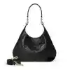 GUCCI B MEDIUM SHOULDER BAG IN GG LEATHER BLACK 2025 – BG103
