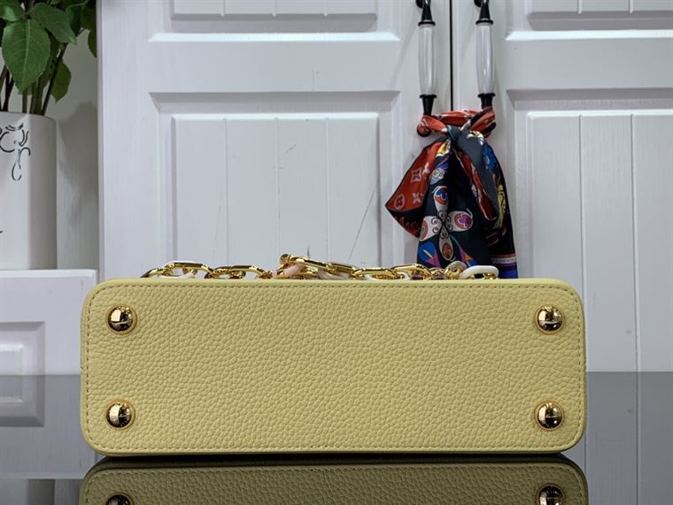 LOUIS VUITTON CAPUCINES BB YELLOW – LW102