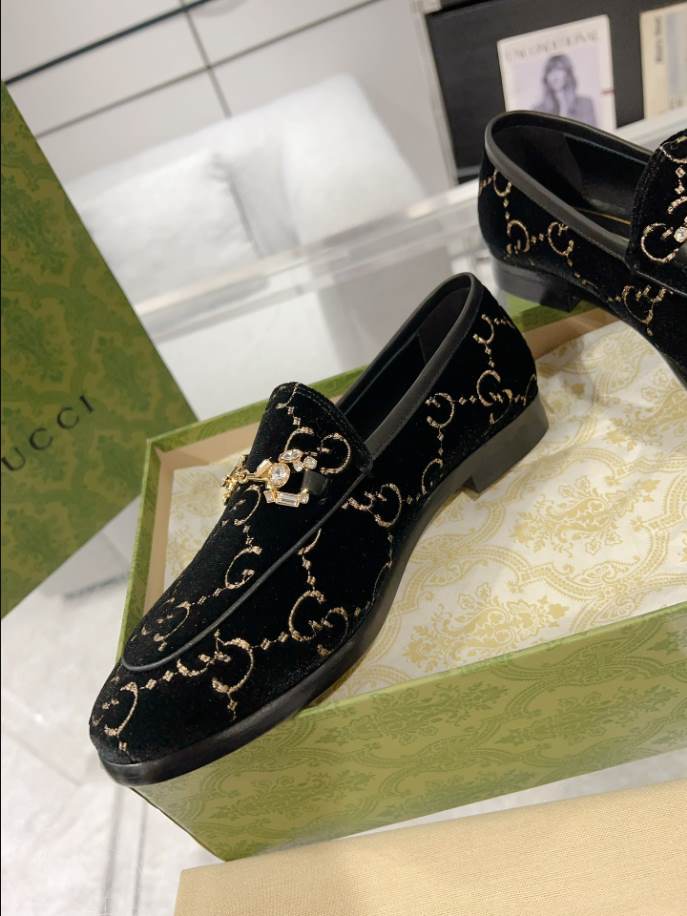 Gucci Horsebit Princetown Black Leather Loafer – GL074