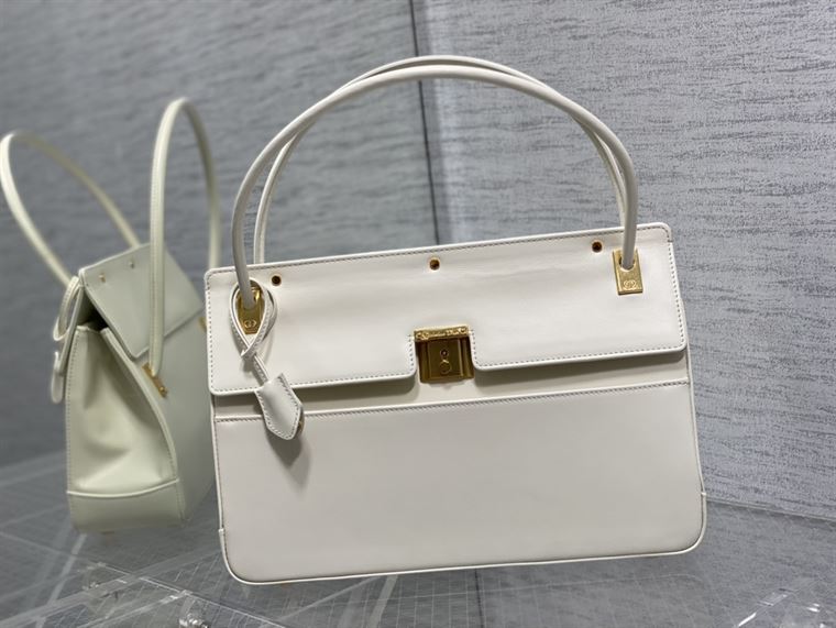DIOR PARISIENCE BAG WHITE – DOB097
