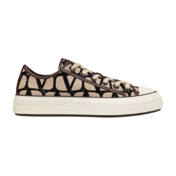 VALENTINO GARAVANI TOILE ICONOGRAPHE TOTALOOP LOW-TOP SNEAKER – VN001