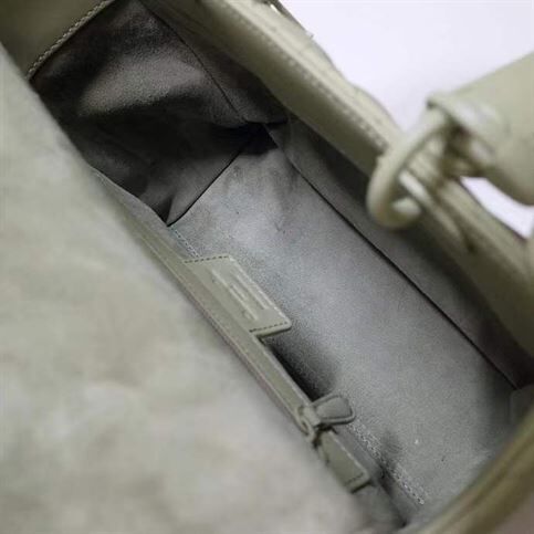 MEDIUM LADY DIOR BAG METALLIC GRAY – DOB007