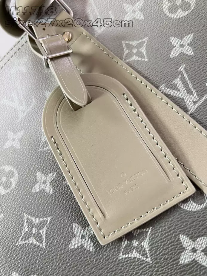 LV Keepall Bandoulière 45 in Khaki Monogram Gradient Canvas – LW178