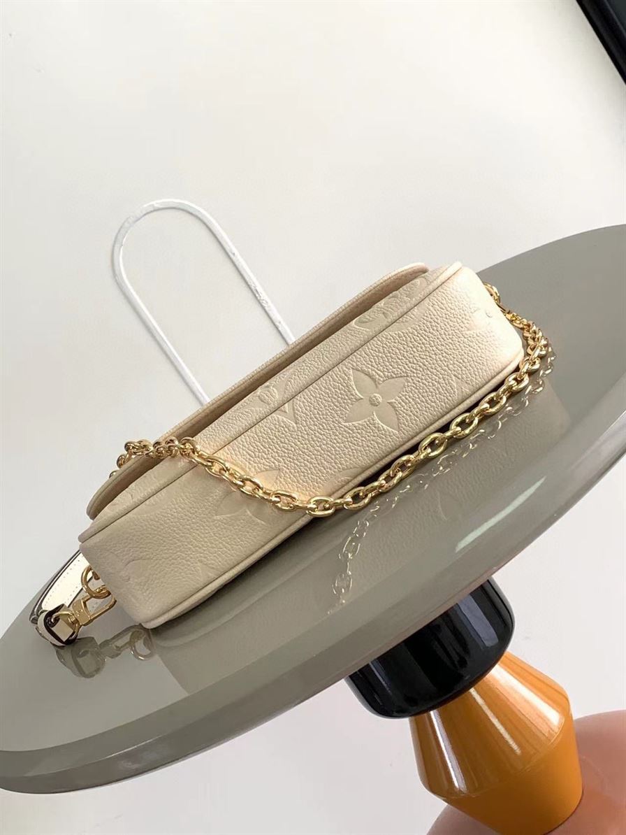 LOUIS VUITTON WALLET ON CHAIN IVY MONOGRAM EMPREINTE LEATHER – LW037