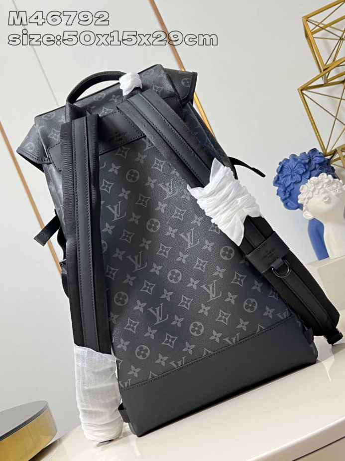 Louis Vuitton Getaway Backpack Black Monogram Eclipse – LW154