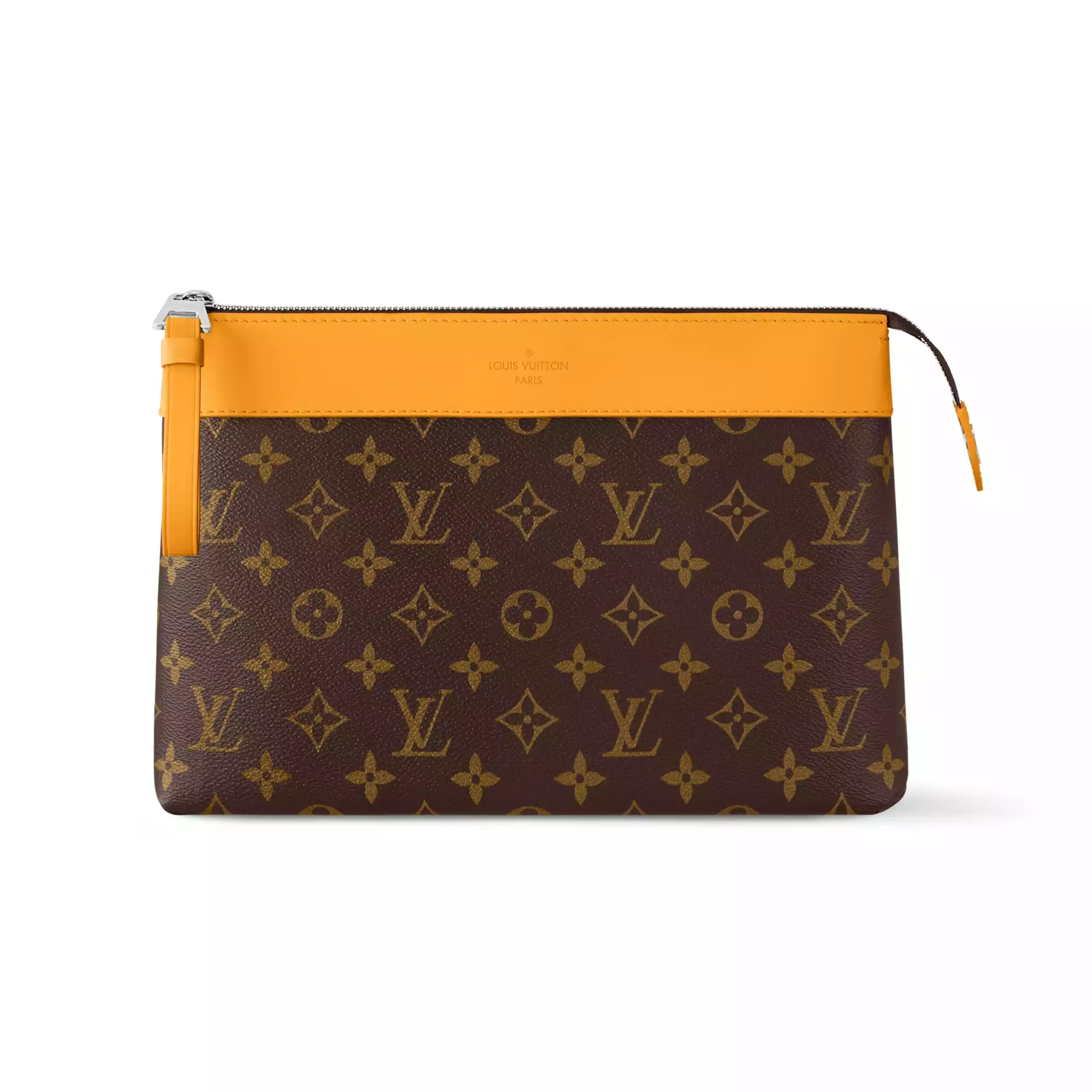 POCHETTE VOYAGE SOUPLE SAFRAN YELLOW M13198 – LW404