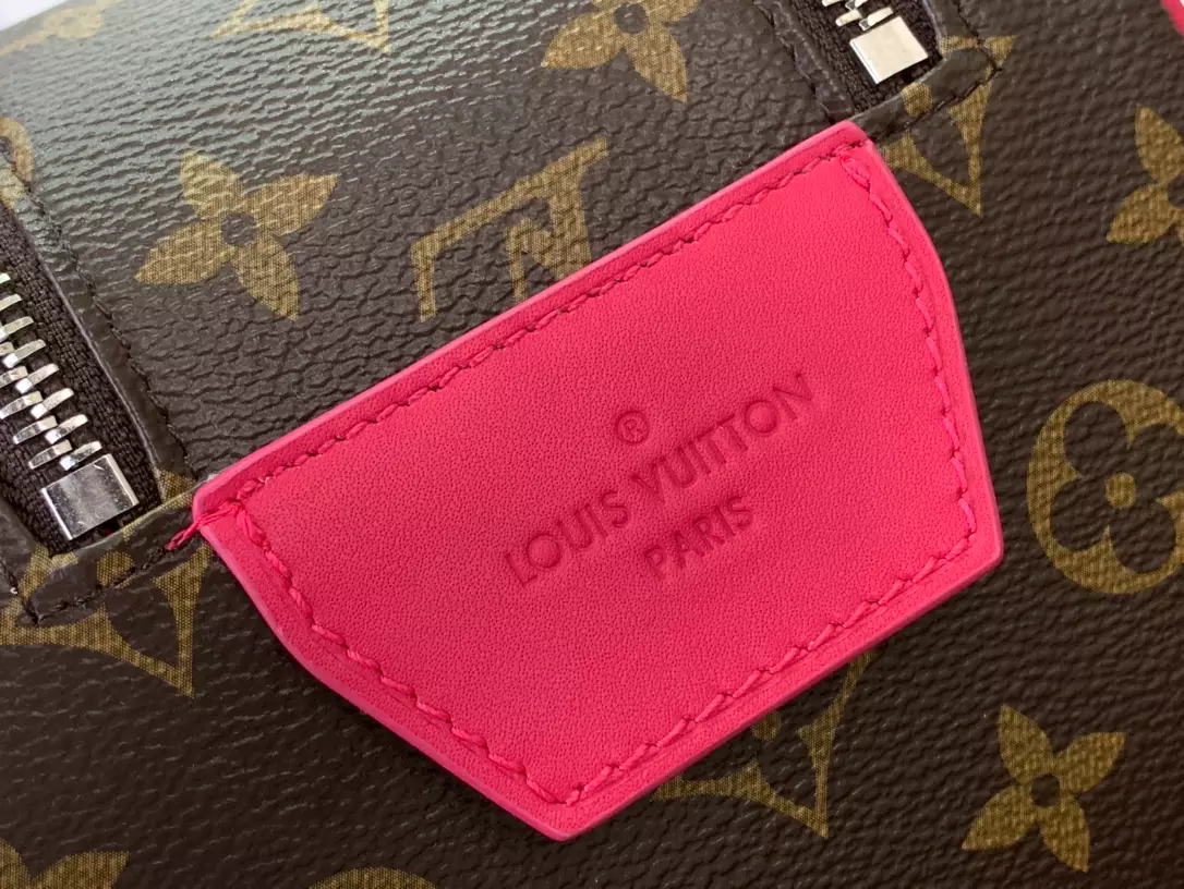Louis Vuitton Dopp Kit Borneo Pink Monogram Macassar Canvas Bag – LW142