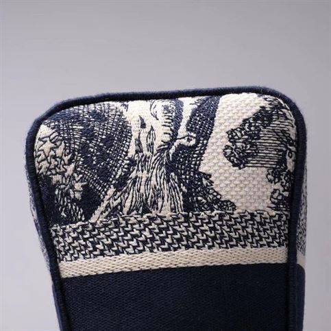 DIOR MEDIUM LADY D-LITE BAG BLUE TOILE DE JOUY REVERSE EMBROIDERY – DOB008