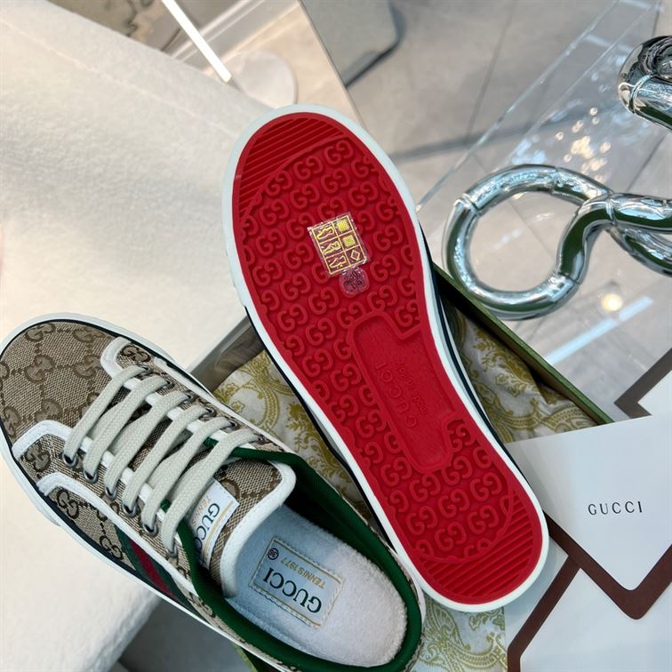 GUCCI TENNIS 1977 SNEAKERS BEIGE – GCC001
