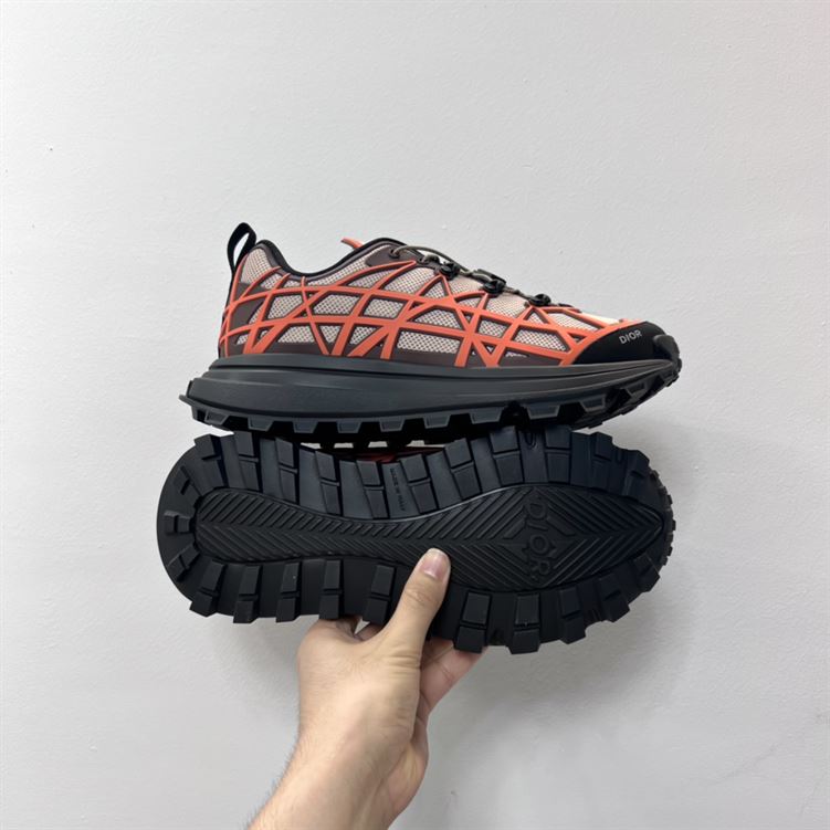 DIOR B31 RUNNER SNEAKER BEIGE ORANGE – DO096