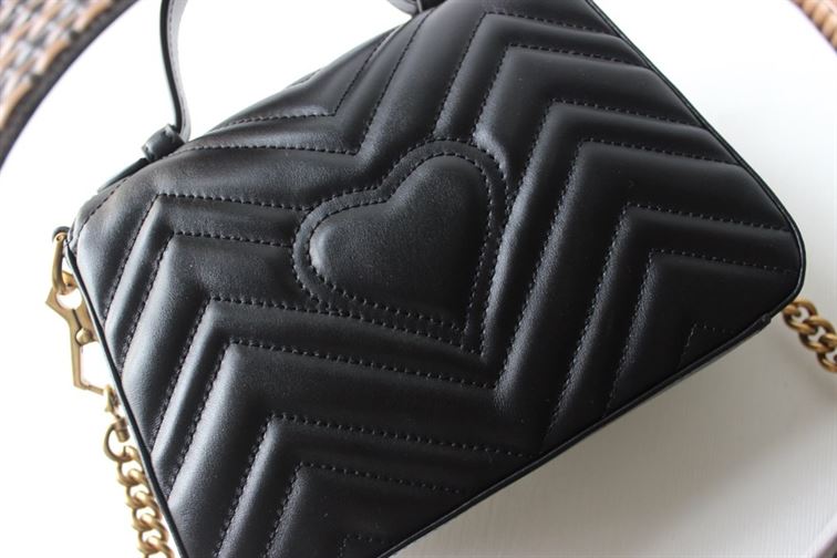 GUCCI GG MARMONT MINI TOP HANDLE BAG – GB82