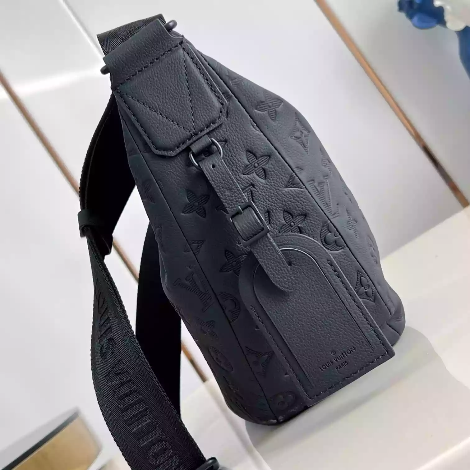 HOBO HAMAC BAG BLACK MONOGRAM SHADOW M12850 – LW420